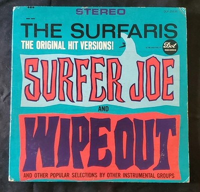 Surfaris  ~Wipe Out~ LP 1963 Dot DLP 25535 STEREO Vinyl Surf VG+/VG w/Inner Sl.