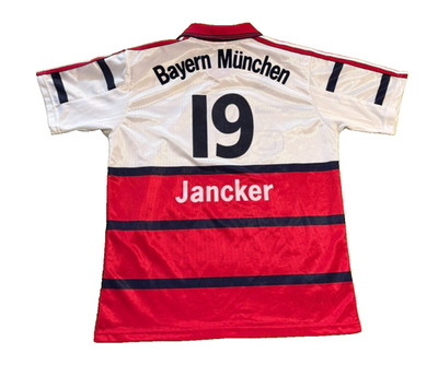 FC Bayern München FCB Trikot Gr. M-L Saison 1999/ 2000 Adidas ''Opel'' Jancker