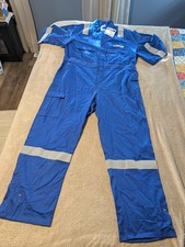 Crude FR Flame Resistant Reflective Work Coveralls XL-XT