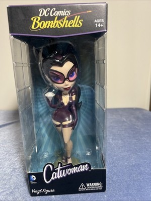 DC Bombshells Catwoman 7-Inch Vinyl Figure NIB