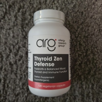 Allergy Research Group - Thyroid Zen Defense - 120ct - FAST FREE SHIPPING!
