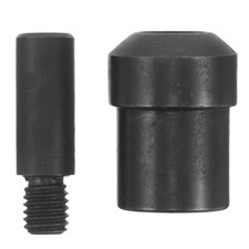 2Pcs Heavy Duty Fastener Punch Dies Set Durable Iron Rivet Setter Tool for DIY