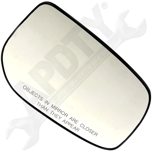 APDTY 67521 Non-Heated Plastic Backed Mirror Right