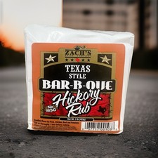 Bolsa Zach's Hickory Rub 1 lb, temporada 50 libras de costillas, pollo o pechuga.