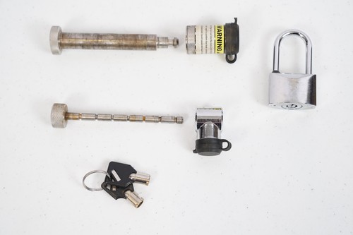Weigh-Safe True Tow Heavyweight Hitch Locking Pin Coupler Latch Lock and Padlock