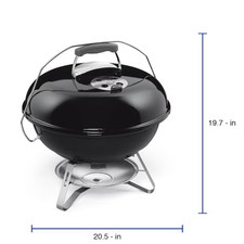 [BIG SALE] Weber Jumbo Joe 240-Sq. in Black P...