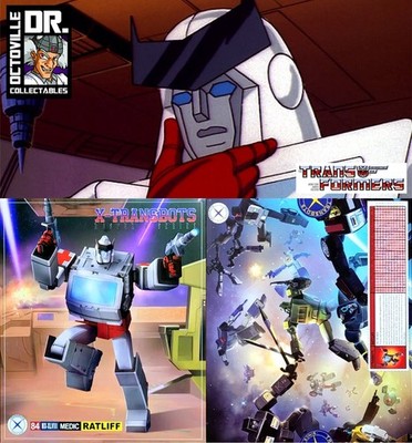 X-Transbots MX-48 Ratliff Masterpiece Scaled Ratsche nur zur Inspektion geöffnet