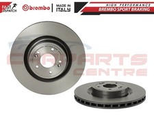 FOR KIA STINGER 3.3 T-GDi GENUINE BREMBO FRONT 350mm VENTED BRAKE DISCS PAIR