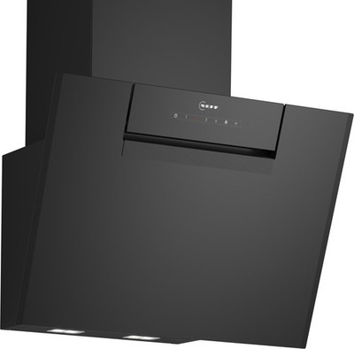 Neff D65IFN1S0 N 50, Wandesse, 60 cm, Klarglas schwarz bedruckt, Schwarz
