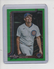 Matt Boyd 2025 Topps Update Series All-Star Game Green Foil /99 #ASG-37 Matthew