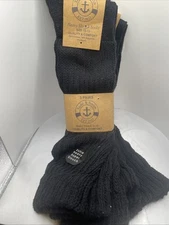 Yacht & Smith Women’s Black Heavy Slouch Socks Thick Cozy Retro 80s One Size