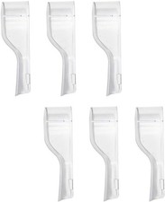 Electric Toothbrush Heads Cover, 6 Pack, Oral-B Compatible, Clear Caps