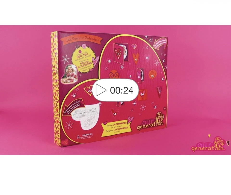 Our Generation Holiday Surprise Advent Calendar For 18" Dolls - New & Ships - Image 2 of 4