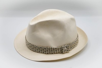 NEW STEFANO RICCI  Luxury HAT  PANAMA CAP Size cm 58   Us M Cap 105