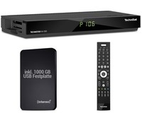 Technisat Technistar K4 Isio DVB-C Kabelreceiver + 1000GB USB Festplatte Neu&Ovp