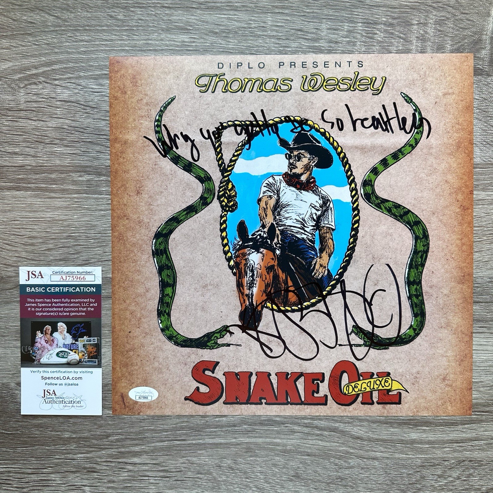 Snake Oil Album Art Print