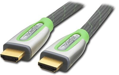 Rocketfish 8ft High-Speed HD Cable w/Ethernet for Xbox 360 - Green/Gray