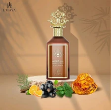 L'HAYA Amber Intense Extrait de Parfum, 3.4Oz, Luxury Fragrance unisex 100 ml