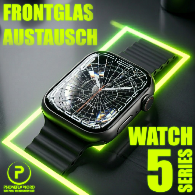 Apple Watch Series 5 Reparatur, Display Frontglas Austausch 🔥EXPRESS🔥