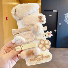 Cute Furry Hair Clip Hair Accessories Fringe Hairpin Cartoon Design