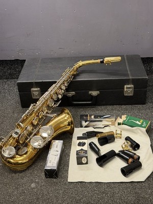 Vintage Sonora Altsaxophon Made in GDR B&S Weltklang mit Hartschalenkoffer
