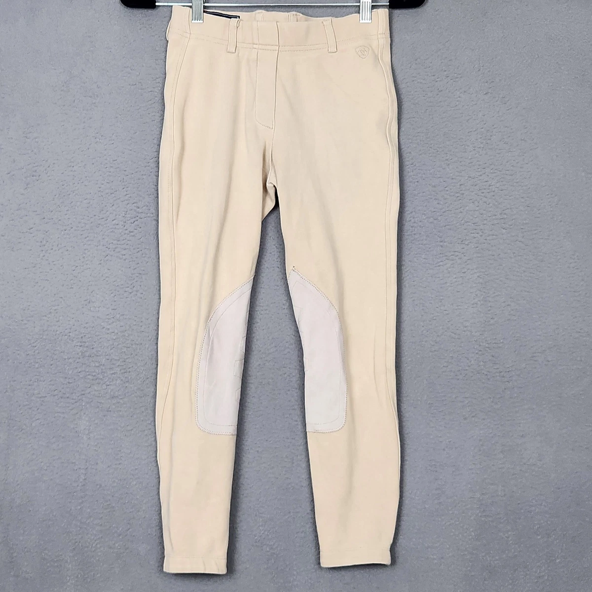 Jodhpurs Ariat Taille 12 Jeunesse - Beige - Très Bon état - Fermeture éclair Avant