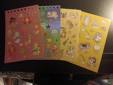 4X STICKERS FOR SCRAPBOOKING/JOURNALS 18X12 CM ST297