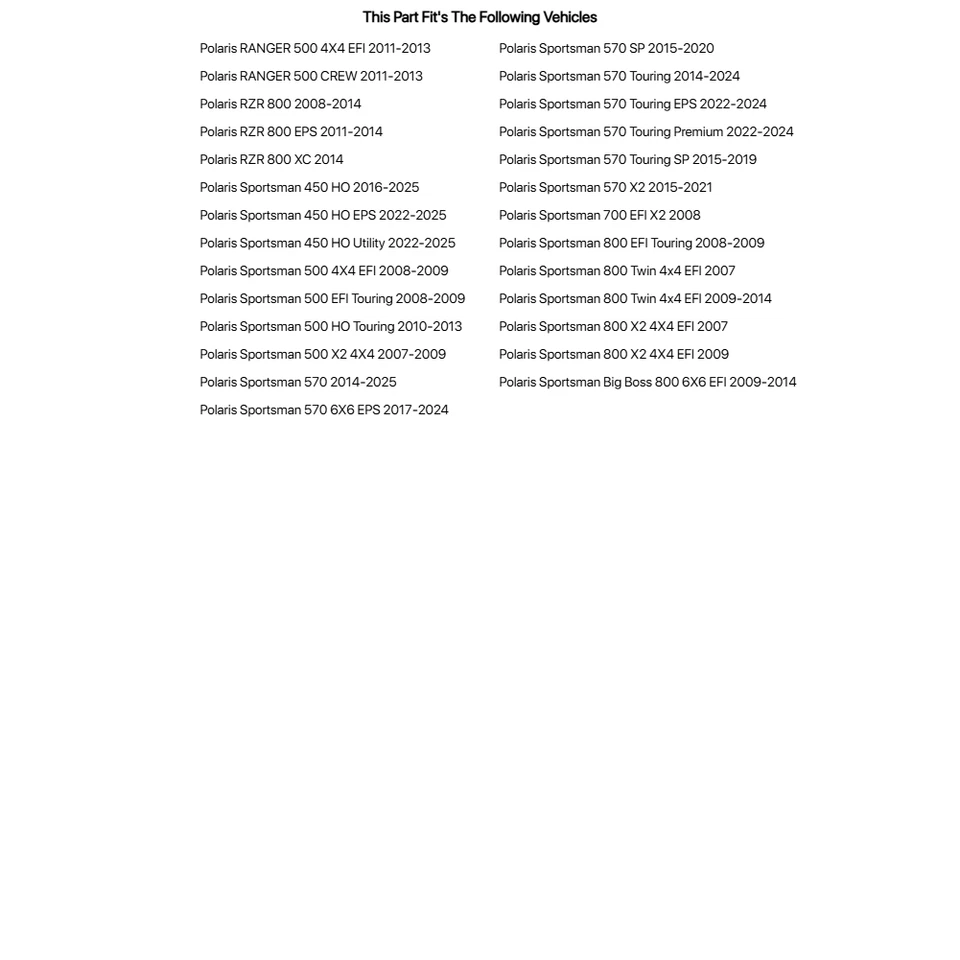 Gates G-Force CVT Drive Belt For POLARIS Sportsman 570 Touring 2014-2023 - Image 2 of 2