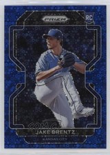 2022 Panini Prizm Tier III Blue Donut Circle 115/199 Jake Brentz #258 10k8