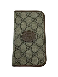 GUCCI Autres accessoires cuir marron motif total femme 760185 occasion