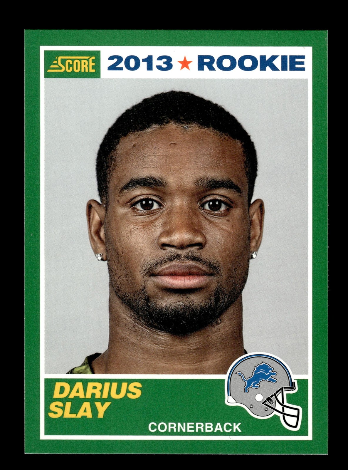 Darius Slay #342 2013 Score Detroit Lions