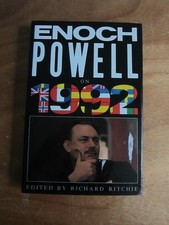 Enoch Powell on 1992 by Enoch Powell Hardback Book  - Richard Ritchie