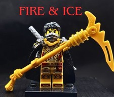 LEGO Knight King Viking Minifigure Sword Scythe Kingdoms Castle D D 21348 21343