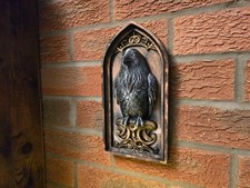Gothic Raven Wall Plaque & Study Decor stunning wall ornament