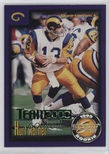 2000 Score Team 2000 Green 60/200 Kurt Warner #TM20 HOF 0q3