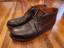 RED WING 9017 CIGAR FEATHERSTONE BECKMAN CHUKKA BOOTS SIZE 11 D