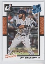 2014 Panini Donruss Rated Rookie Press Proof Gold 85/99 Jon Singleton #254 0z8