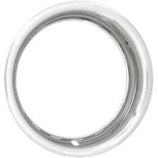 Wheel Vintiques 3002-1 15" TRim Ring Oem 3"Round Ss