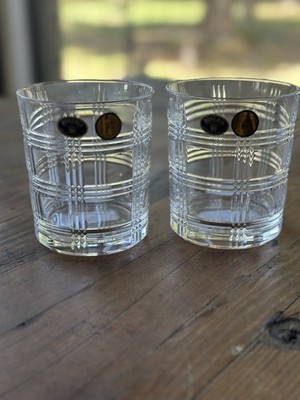 Bourbon Scotch Crystal Glasses