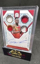 2018-19 Panini Cornerstones - Cornerstones Relic Autographs Clint Capela #CS-CCP