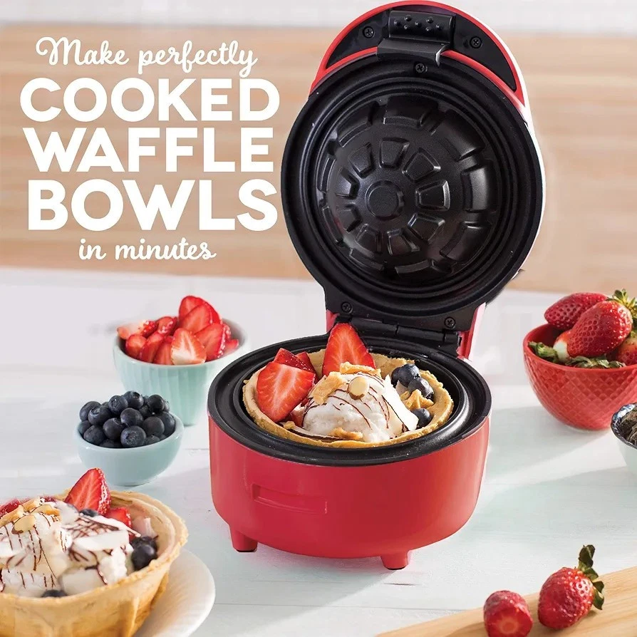 DASH Deluxe Waffle Bowl Maker And Other Treats (Tested)