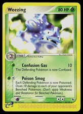 Pokemon Card Ruby & Sapphire Weezing 24/109 Rare on eBay