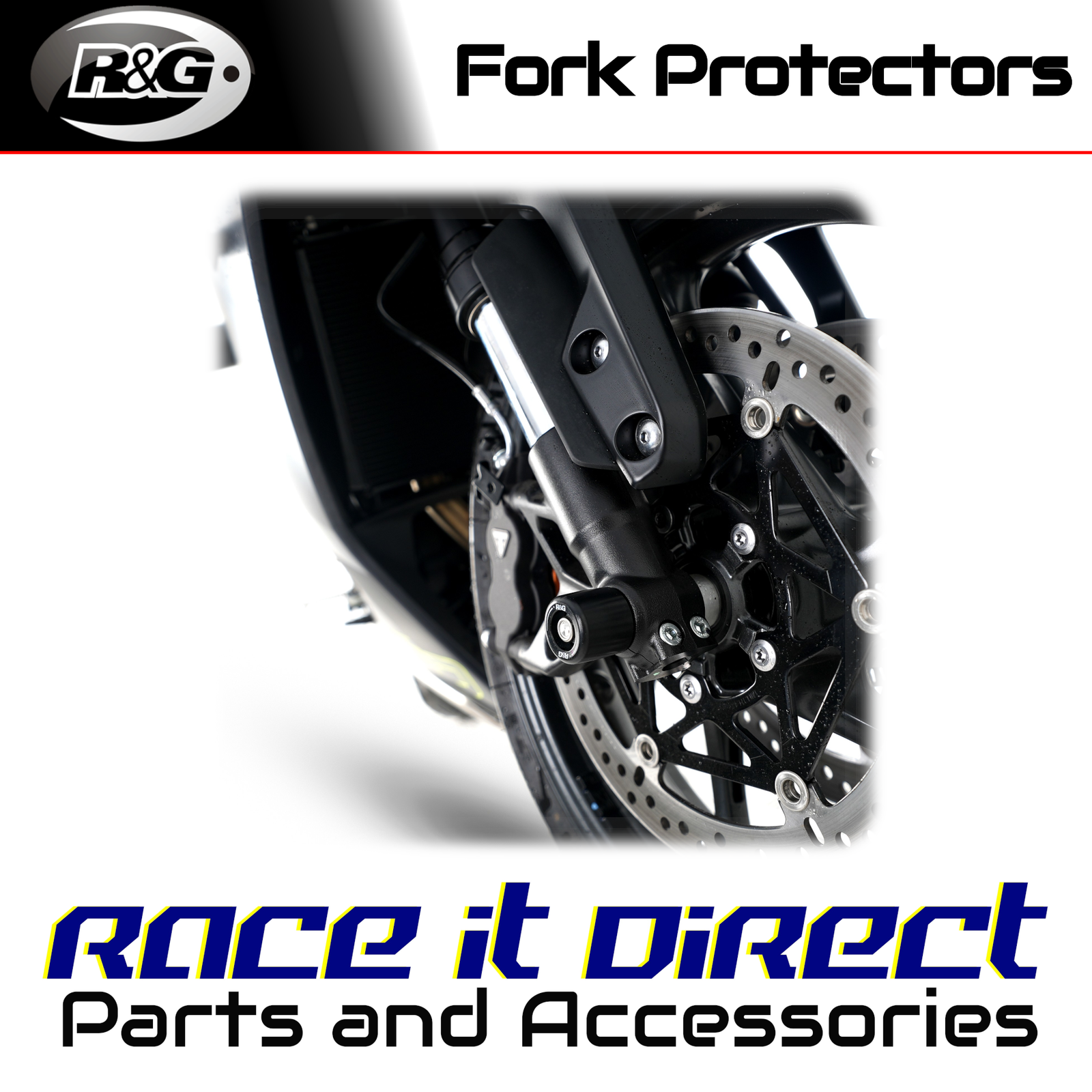 R&G - FP0244BK - Fork Protectors