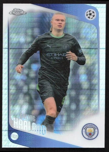 2025-26 Topps Chrome UEFA Club Competitions - Erling Haaland #181 Prism