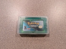 Pok&eacute;mon Emerald GBA Cartridge - Nintendo Game Boy Advance (2004)