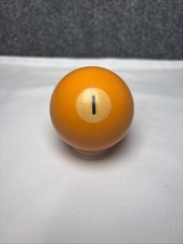 Vintage Bakelite Solid 1 Ball Billiard Pool Replacement 2 1/4" Standard