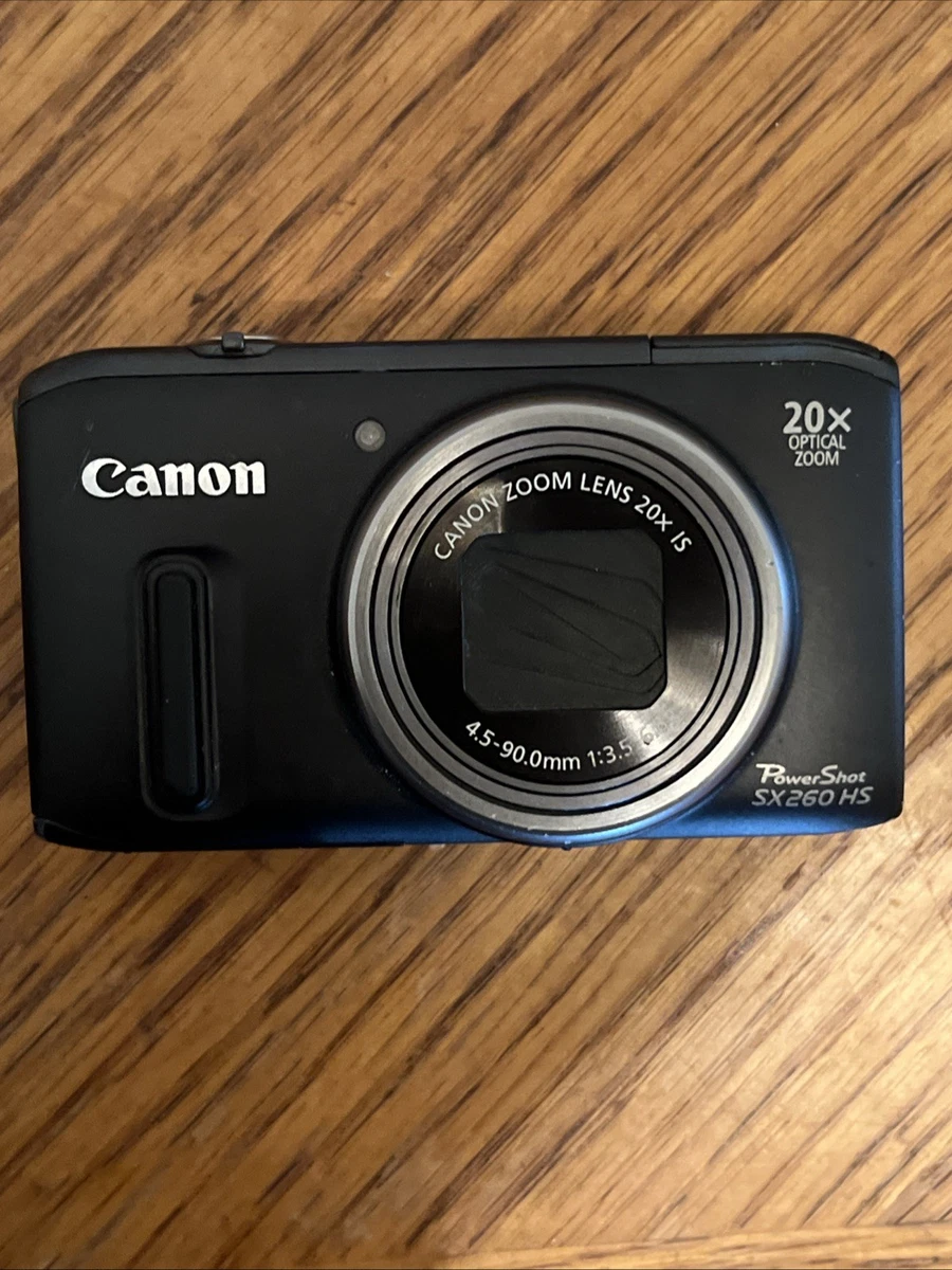 Canon PowerShot SX260 HS 本体のみ　美品 Canon PowerShot SX260HS SX260 HS W. 20x optical zoom Lens GPS Made