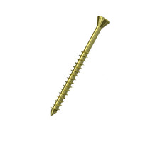 Dresselhaus Dielenschraube JD Plus Senkkopf Frässrippen Torx gelb verz. Teilgew