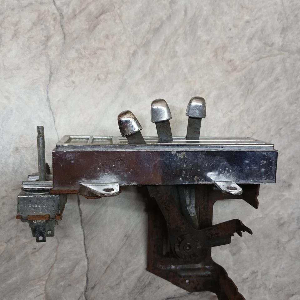 Oldsmobile 442 Cutlass 1964 1965 tablero controles de calefacción F-85 sin aire acondicionado  Foto 3 de 4