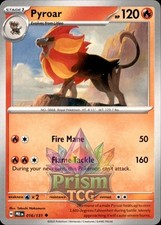 Pyroar 16/131 Uncommon Prismatic Evolutions Pokemon